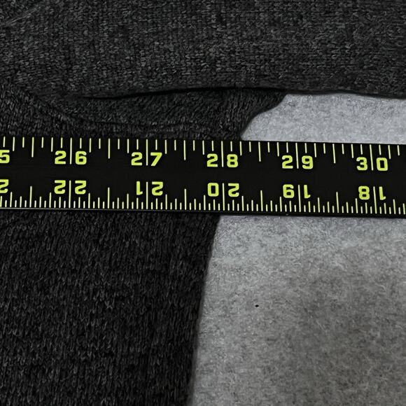 Mens Jacket Pullover XXL Gray Preppy Classy Dressy Elbow Patches Pocket NWOT - Picture 11 of 13